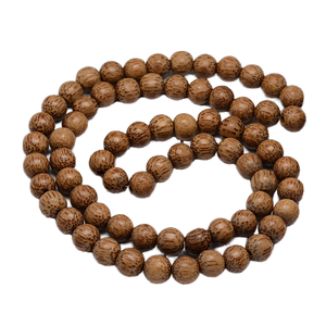 <b>Direct</b> From Factory Solid Wood <b>Beads</b> for DIY Bracelet Accessories OEM/ODM Sandalwood Wholesale Quality Assured - Product Image 1