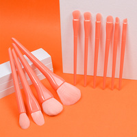 Ensemble de pinceaux de maquillage pour le visage Dongmei, 10 pièces, professionnels, écologiques, vegan, poils synthétiques de haute qualité