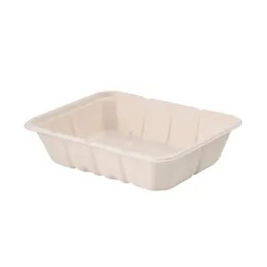 disposable food containers wholesale custom to go boxes restaurant bagasse salad bowl food container