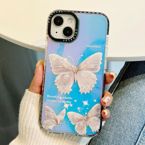 VSTA Nouveau design de luxe, papillon étoile époxy pailleté antichoc pour filles pour <span class=keywords><strong>iPhone</strong></span> 14 <span class=keywords><strong>13</strong></span> 12 Pro Max Phone Case - Product Image 3
