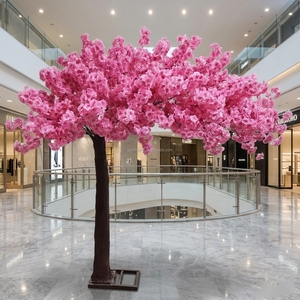 Arche de décoration magnifique pour fêtes et événements intérieurs et extérieurs EG-FT101, 6 pieds, 7 pieds, 8 pieds, fleurs de cerisier artificielles roses et blanches - Product Image 1