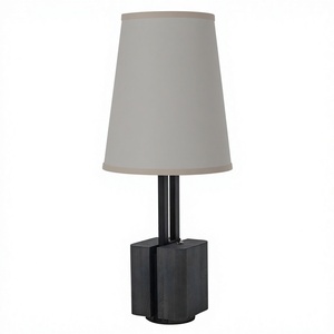 Taper <b>Lamp</b> Shade Hotel Table <b>Lamp</b> with 2pcs Power Outlets in the Base for Home Decor Bedroom Hotel Lobby Hotel Guestroom - Product Image 1