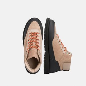 Nouvelles bottes pour hommes à tige haute, mode d'hiver, bottes chaudes rétro, bottes de travail antidérapantes à lacets pour l'extérieur - Product Image 3