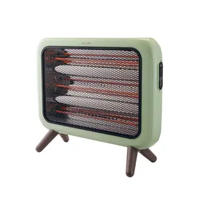 high quality electric quartz heater 2 faces and three faces room quartz tube rod heater portable heater