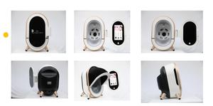 Dispositivo di Analisi della Pelle con Intelligenza Artificiale per Saloni, con Simulazione di Macchie UV e Invecchiamento Futuro, e Cloud a Vita - Product Image 3