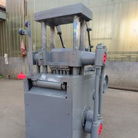 Mini machine à briquettes métalliques grande machine d'extrudeuse de briquettes de charbon de bois pour barbecue