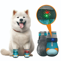 Bottes pour chien en maille respirante lumineuses et innovantes, antidérapantes et résistantes à l'usure, pour plusieurs races de chiens