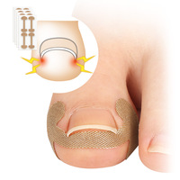 Patch correcteur d'ongles incarnés, autocollant pour soins des pieds, auto-adhésif, vente en gros, logo personnalisé pris en charge