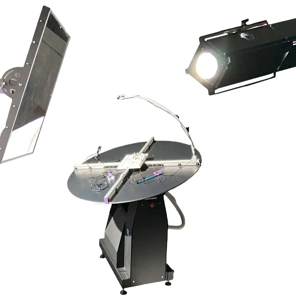 Emulador solar robótico interpolado-Sistema de vanguardia con microcámaras-Para un análisis preciso de la iluminación diurna