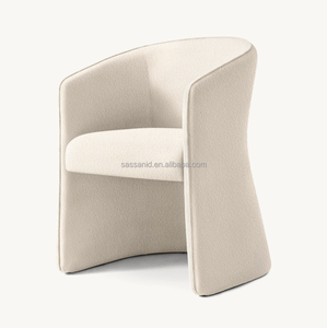 Salle à manger moderne Sassanid OEM design <span class=keywords><strong>scandinave</strong></span> <span class=keywords><strong>Fauteuil</strong></span> de salle à manger en <span class=keywords><strong>tissu</strong></span> Gia - Product Image 1