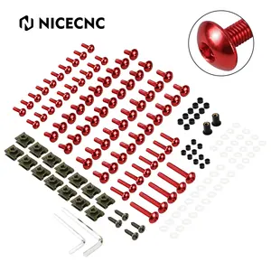 NiceCNC Aluminum Fairing Bolts Kit Screws For Honda RC51 VFR750R CBR900RR CBR600RR