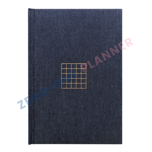 Tùy chỉnh denim linen vải vải ràng buộc bìa cứng Tạp Chí A4 A5 A6 B5 B6 trống lót Cai Trị Dot lưới in ấn <span class=keywords><strong>Sketchbook</strong></span> máy tính xách tay - Product Image 3
