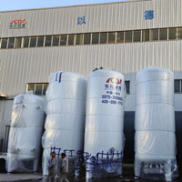 Réservoir de gaz hc-30m3 pour stockage de liquides, projection horizontale verticale, CO2 Lco2, oxyde de carbone, prix de réservoir