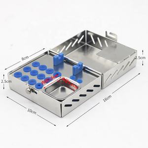 Kit Organizzatore per Strumenti Sterili con Porta Frese per Impianti Dentali e Cassetta di Sterilizzazione - Product Image 2