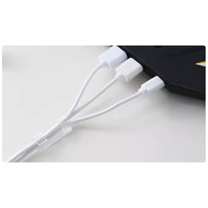 Kit de Gestión de Cables, Organizador de Cables sin Taladro, Soporte para Cables, Conveniente para Organizar y Administrar Cables - Product Image 5