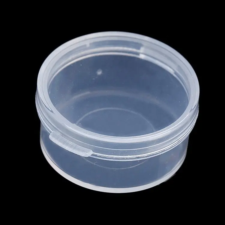 5g透明密封プラスチック包装箱サンプルソースクリームポータブル化粧品容器3.0*1.5cm