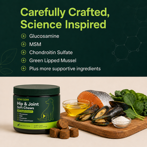 Suplemento para Articulaciones de Perros de Marca Privada OEM/ODM, Glucosamina, Condroitina, MSM, Golosinas Blandas para Razas <span class=keywords><strong>Grandes</strong></span>, Fórmula Personalizada - Product Image 2
