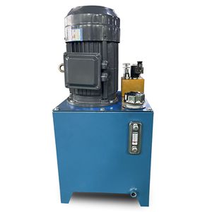 Unité hydraulique pour monte-chargeurs, système hydraulique personnalisé avec commande électrique à distance - Product Image 1