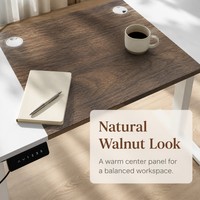 Bureau électrique à hauteur réglable AOR au design moderne et aux blocs de couleur, idéal pour l'apprentissage à domicile et le bureau, vente en gros personnalisée en usine dans toutes les couleurs