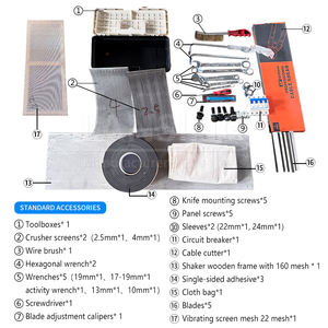 1년 보증 구리선 분리 장비 미니 구리 분쇄기 초보자용 자동 금속 분쇄기 - Product Image 6