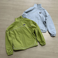 Ensemble de survêtement en nylon léger, veste coupe-vent et pantalon de survêtement en nylon, couture personnalisée, tissu en maille, survêtement coupe-vent, jogging