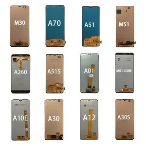 Xiaomi a50 a10s note10 plus s20 plus s21 ultram30 s10liteオリジナル電話液晶画面用サムスン用工場電話液晶ディスプレイ