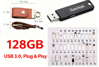 Clé USB Haute Capacité Pen Drive 1 To 128 Go 64 Go 256 Go Sandisk 2 To 16 To USB 3.0