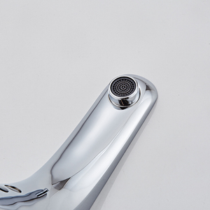 물 절약 크롬 황금 자동 센서 탭 핫 및 콜드 믹서 적외선 센서 수도꼭지 욕실 적외선 센서 수도꼭지 - Product Image 5