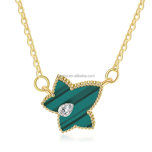 <span class=keywords><strong>2023</strong></span> nouveau collier et boucles d'oreilles Simple mode chaîne de verrouillage léger luxe polyvalent cadeau avancé - Product Image 1