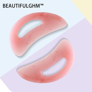 راتنج كبير Gua Sha ، لعضلات الجسم للرجال والنساء ، كشط غواشا الوردي للصرف اللمفاوي - Product Image 2