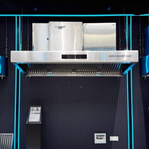 Hotte de cuisine professionnelle avec précipitateur électrostatique 4000m³/h, purificateur de fumée d'huile, garantie 3 ans, CE RoHS - Product Image 1