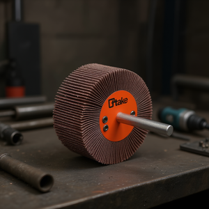 Disco Abrasivo de Corindón Ttake con Láminas de Tela, 100x50 mm, Vástago de 6 mm para Pulir - Product Image 3