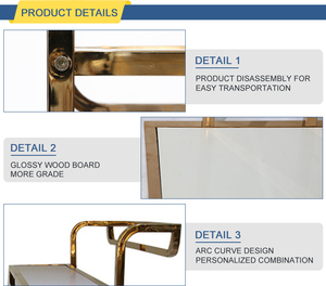 Thép Không Gỉ Cao Cấp Rose Color Quần Áo Landing Island Rack Giá Trưng Bày Hàng May Mặc Cho Kệ Quần Áo Cửa Hàng - Product Image 4