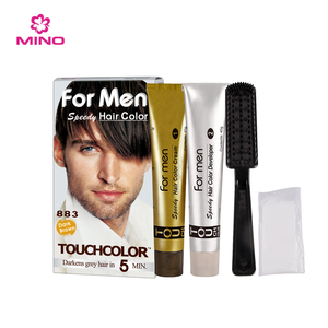 Touch Permanent <strong>Hair</strong> Color for <strong>Men</strong> 5 Minutes Fast <strong>Hair</strong> <strong>Dye</strong> 100% <strong>Grey</strong> <strong>Hair</strong> Coverage - Product Image 3