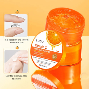 Gel éclaircissant anti-âge à la vitamine C OEM pour éclaircir et nourrir la peau, crème pour le visage à l'<span class=keywords><strong>aloe</strong></span> <span class=keywords><strong>vera</strong></span> parfumée à l'orange - Product Image 3