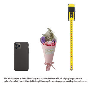 Ramo pequeño <span class=keywords><strong>de</strong></span> flores secas artificiales, regalo creativo <span class=keywords><strong>de</strong></span> San Valentín, boda, Gypsophila <span class=keywords><strong>Paniculata</strong></span>, jabón <span class=keywords><strong>de</strong></span> flores secas - Product Image 4