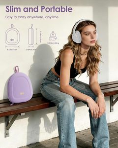 Estuche Rígido para Auriculares Sony WH-CH720N/ Soundcore Q20i/ Q30/ Space One/ <span class=keywords><strong>JBL</strong></span> Tune 720BT/ 770NC/ Bose/ Skullcandy/ JLab - Product Image 5