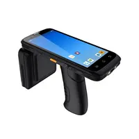 Terminal portable Android 15 PDA avec lecteur RFID UHF pour la logistique et lecteur d'étiquettes HF pour la gestion des stocks