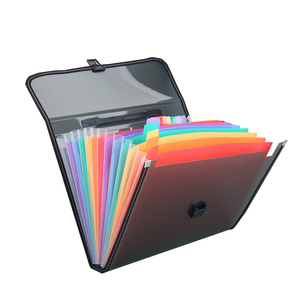 Chất lượng cao bán buôn đa chức năng PP mở rộng thư mục tập tin với đầy màu sắc nhãn nộp hồ sơ sản phẩm - Product Image 4