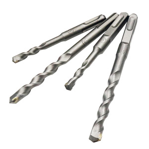 Jeu de forets spirales pour béton et maçonnerie, tige carrée et ronde, outils de perçage à percussion pour la construction domestique - Product Image 1