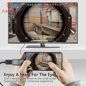 Earldom Loại C Để HD Mi Tương Thích Cáp <span class=keywords><strong>USB</strong></span> C Để HD Mi Chuyển Đổi HD 4K <span class=keywords><strong>USB</strong></span> OTG <span class=keywords><strong>HDMI</strong></span> <span class=keywords><strong>Adapter</strong></span> Đối Với MacBook Chromebook Samsung - Product Image 3