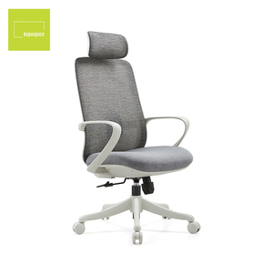 Chaise de bureau pivotante ergonomique moderne KEPO à dossier haut en tissu maillé pour la maison et le bureau - Product Image 6