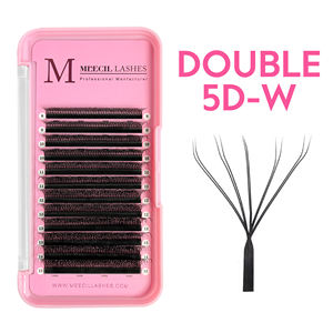 Ciglia a Doppia Punta 5DW Preformate Automatiche con Effetto Fioritura, Ciglia W 0.07mm Mix Tray <span class=keywords><strong>C</strong></span> D Curl Opache - Product Image 6