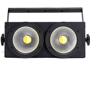 200W COB LED Par Light DMX Stage DJ Audience <span class=keywords><strong>Blinder</strong></span> Light Warm + Cool White - Product Image 3