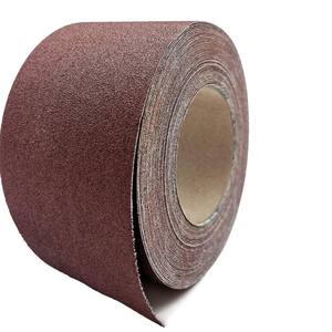 ชุดม้วนกระดาษทรายสำหรับขัดไม้80/120/180/240/320/400สีแดงสำหรับขัดไม้โลหะ - Product Image 1