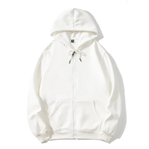 Sweat à capuche unisexe en molleton de coton 500G avec fermeture éclair intégrale, style décontracté, imprimé Hip Pop, design personnalisable pour le dropshipping - Product Image 2