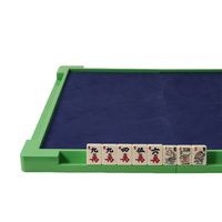 Table de Mahjong Pliante Personnalisable pour les Voyages, Utilisation Intérieure/Extérieure, Cadeau d'Affaires et Divertissement pour les Rassemblements Sociaux