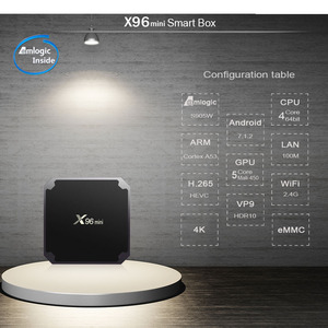 Décodeur mobile gratuit Kodi Internet TV Box X96 Mini Lecteur multimédia en <span class=keywords><strong>streaming</strong></span> OTT 4K HD Smart Android TV Box - Product Image 6
