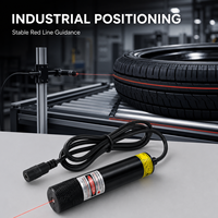 Module de localisation laser rouge ZhonNa 660 nm pour machine de découpe de pierre industrielle, alignement, positionnement et marquage pour le travail du bois
