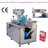 Machine automatique d'emballage/suremballage en cellophane pour parfum cigrattes de thé au chocolat et autres boîtes